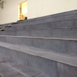 spor salonu tribünler Patineli Bazalt Kaplamalar
