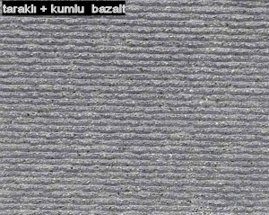 taraklı ve kumlu bazalt