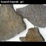 kayrak gri kuarsit