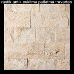 Traverten rustik antik eskitme