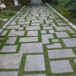 kandıra taşı kaplama çim derzli pattern
