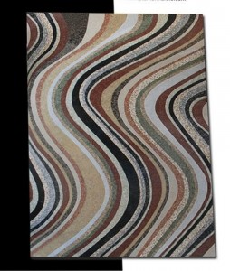 Fileli mermer mozaik halı 280 x 400 cm