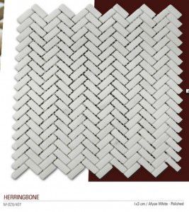 Herringbone filelimermer mozaik