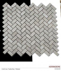 Herringbone filelimermer mozaik